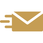 brown email icon